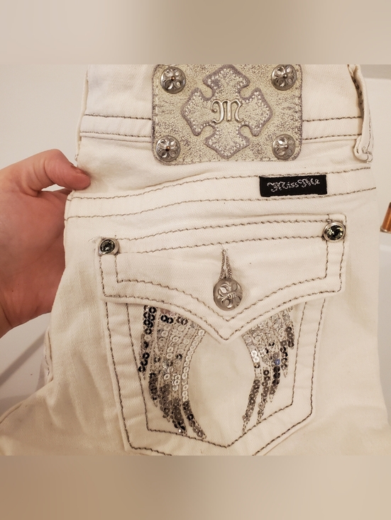 Miss Me Denim - Miss Me Y2k Angel Capri